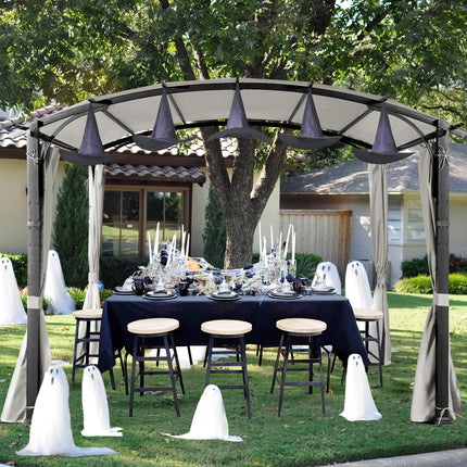 Outdoor Pergola with Sidewalls