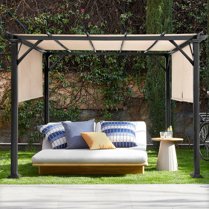 Outdoor Retractable Pergola Canopy