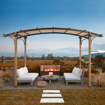 Outdoor Pergola with Canopy