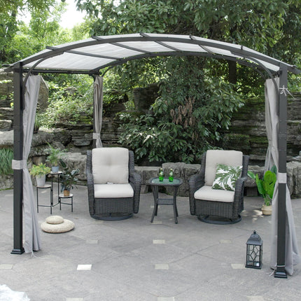 Outdoor Pergola with Sidewalls