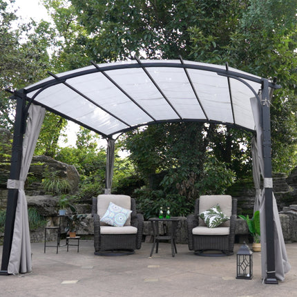 Outdoor Pergola with Sidewalls