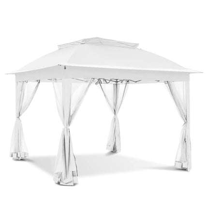 Gardenbee 11'x11' Pop Up Gazebo for Patios Gazebo Canopy Tent