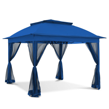 Gardenbee 11'x11' Pop Up Gazebo for Patios Gazebo Canopy Tent