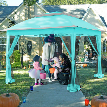 Gardenbee 11'x11' Pop Up Gazebo for Patios Gazebo Canopy Tent