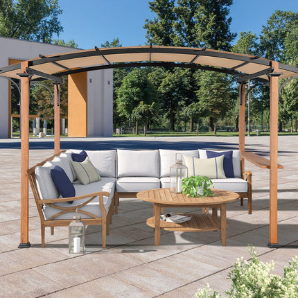 Outdoor Pergola with Canopy