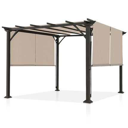 Outdoor Retractable Pergola Canopy