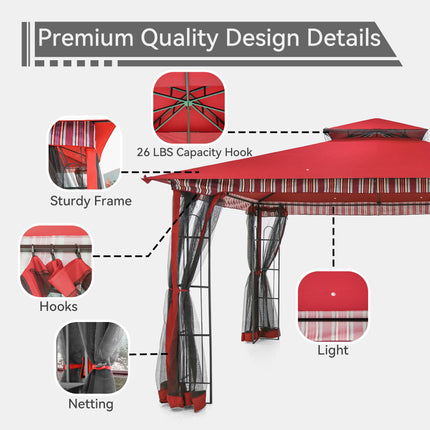 Patios Gazebo Canopy Tent