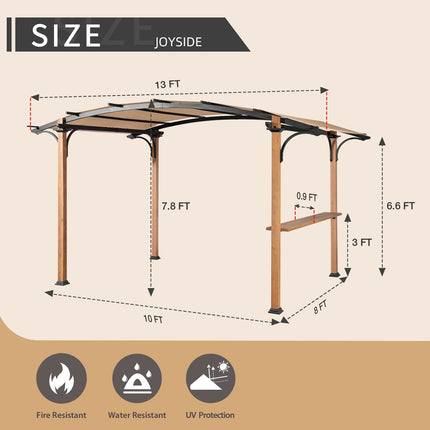 Outdoor Pergola with Canopy