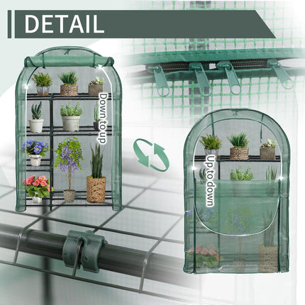 Mini Greenhouse 62" x 39" x 17" for Indoor Outdoor