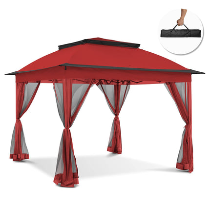 Gardenbee 11'x11' Pop Up Gazebo for Patios Gazebo Canopy Tent