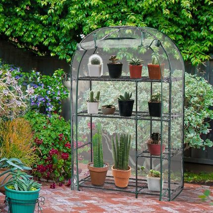 Mini Greenhouse 62" x 39" x 17" for Indoor Outdoor