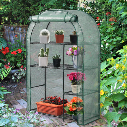 Mini Greenhouse 62" x 39" x 17" for Indoor Outdoor